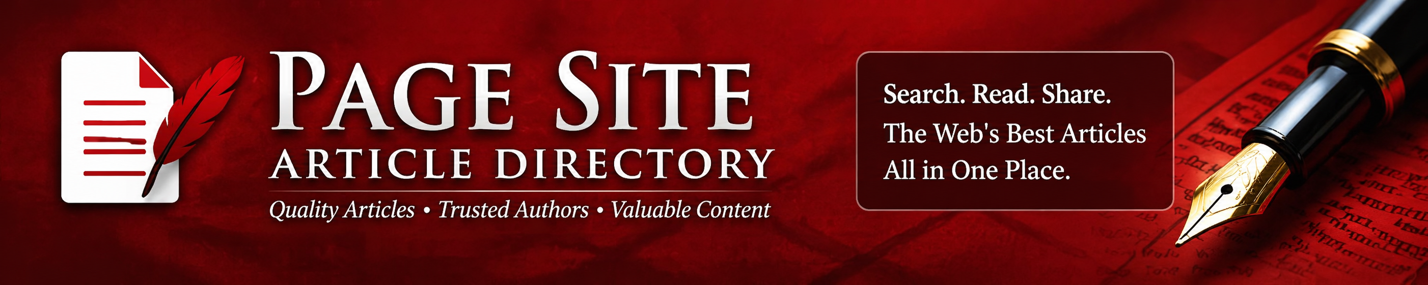 Page Site Article Directory