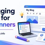 Blogging Tips For Beginners Workspace Scene